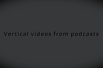 do professional multicam podcast editing and shorts