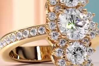 do realistic 3d jewelry animation, 3d cad jewelry design, jewelry render