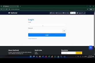 build an education website with student progress tracking and prediction system