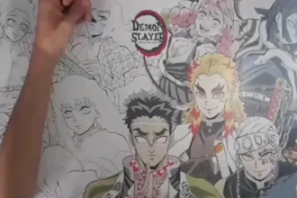 faco desenhos de animes e mangas