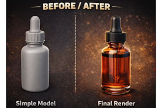 professional 3d product modeling with realistic textures and rendering