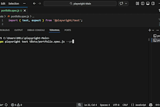 build professional playwright automation with pom