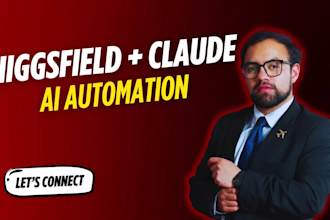 claude higgsfield ai automation for creative static video ads claude design