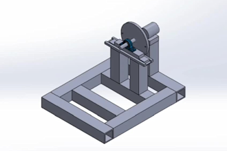do 3d cad part modeling and 2d technical drawings in solidworks