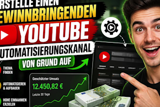 erstelle einen gewinnbrigenden youtube automatisierungskanal von grund aul