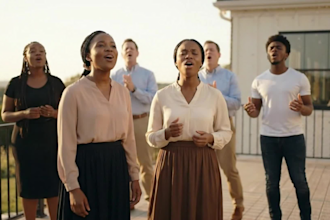 create a captivating music video for your gospel song with a music visualizer
