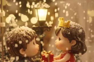 create premium ai christmas light commercials for lighting companies, ai video