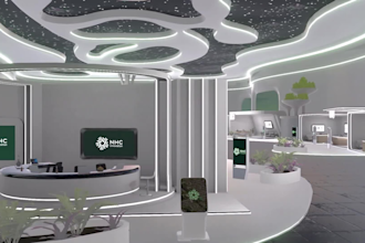 design 3d game environment, metaverse environment in blender or unreal engine