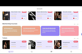 design and teach modern website