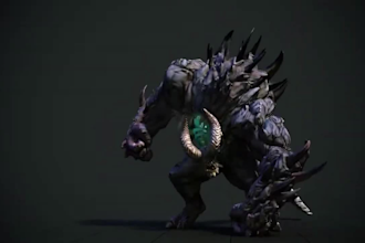 model low poly 3d character rigging ps1 ps2 horror character and game asset