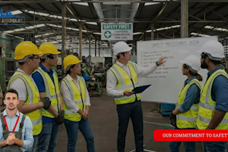 create ai safety training, workplace safety, training video osha hse on heygen