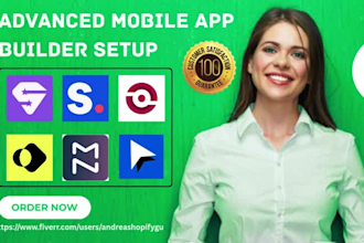 setup mobile app builder superfans shopney onemobile tapcart magenative apptile