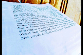 write neat english handwriting from PDF, image, or text