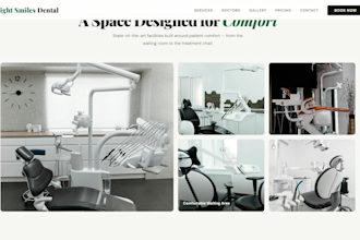 build a professional website for your dental clinic
