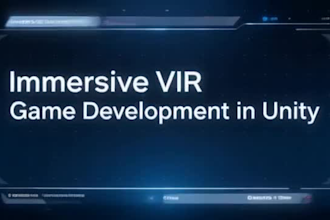 develop immersive VR game experiences in unity with mixed reality integration