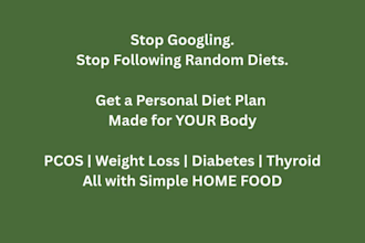create personalized diet plans and nutrition case studies