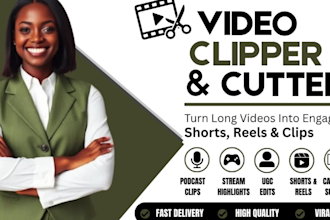 be your video clipper and cutter for shorts reels podcasts streams