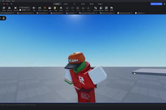 develop a custom roblox game, roleplay fps, obby, simultor hood ,map and scripts