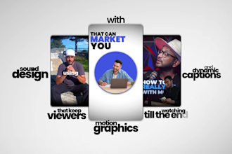 edit short videos for talking head and info content