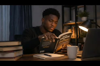 create a cinematic book trailer and book promo video for book marketing
