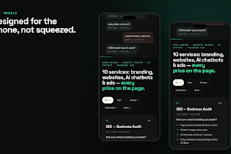 design a premium saas or ai startup landing page in figma