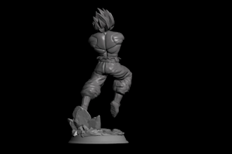 sculpt 3d figure action figure statue miniature character model printable figure