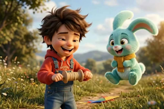 create ai kids cartoon animations