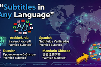 create accurate ai subtitles and captions in any language