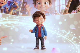 creador video ai eestilo pixar animacion animados video promocion 3d animation