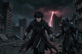 create cinematic ai anime trailer and fight scene