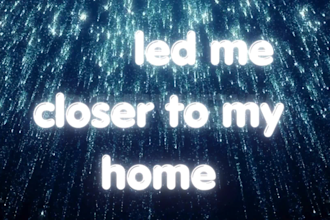 design a creative music video with kinetic typography