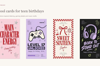 design unique personalized digital gift cards
