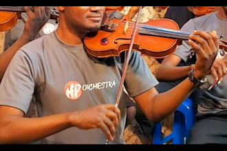record professional strings section with real instruments