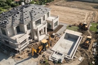 create ai timelapse video for construction and architecture