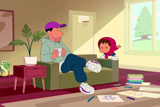 create a high quality 2d cartoon animation video