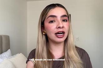 create a natural and authentic ugc video