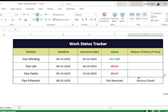 create automated excel system, reports, and business tools