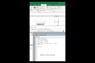automate your excel tasks with vba macros and advanced