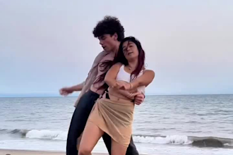create acrobatic group dance video on your song