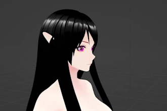 custom vrchat avatar vrc avatar, furry nsfw avatar, 3d vr character model avatar