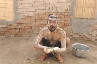 wish funny happy birthday taking bath