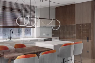 create photorealistic 3d interior visualization