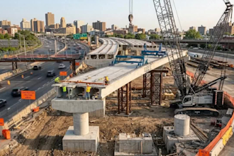 create construction timelapse videos, kling ai, pika, for bridges and buildings