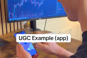 create fintech ugc video ads for finance brands and apps