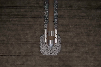do 3d construction animation piling soil improvement and engineering simulation