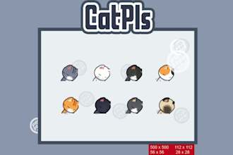 send these premade animated emotes