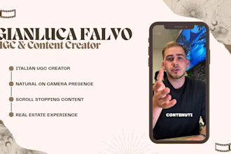 create italian ugc videos for your brand