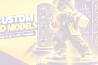 create custom roblox 3d models and animations for your game