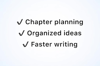 write professional book outline