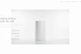 create a cinematic customer centric 3d premium website